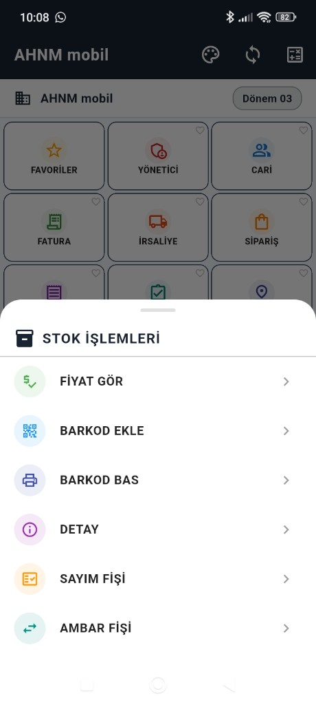 Akıllı Depo, Barkod & Sayım Fişi